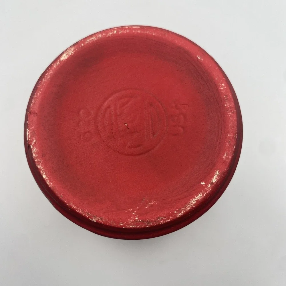 Vintage McCoy Pottery Scandia Red Butterfly Vase Pattern‎ 620 8.5